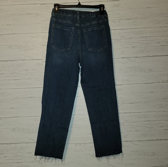 NWT | 2 Pairs of Cat & Jack Girls High Rise Straight Jeans | Size 14 - Picture 11 of 14